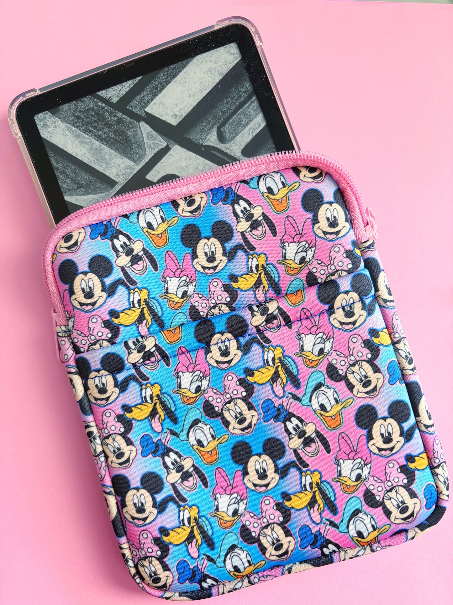 Favorite Gang - Pink and Blue // E-Reader Sleeve