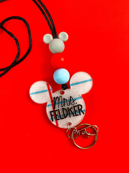 Notebook // Personalized Mouse Lanyards