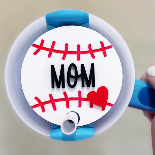 Baseball Or Softball Tumbler Topper