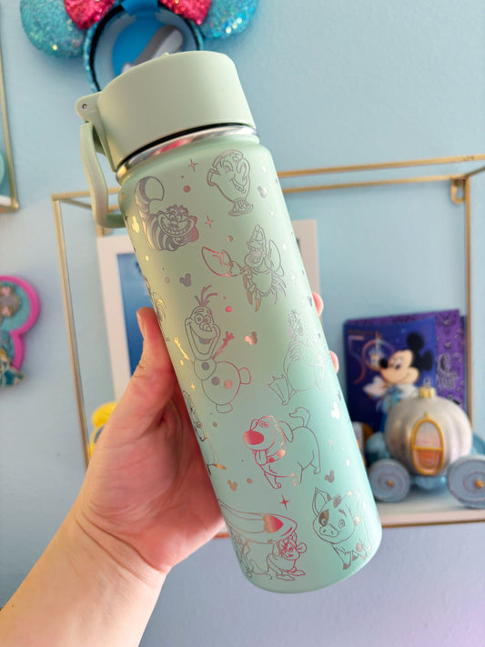 Sidekicks /// 20oz Water Bottle // Engraved Stainless Steel