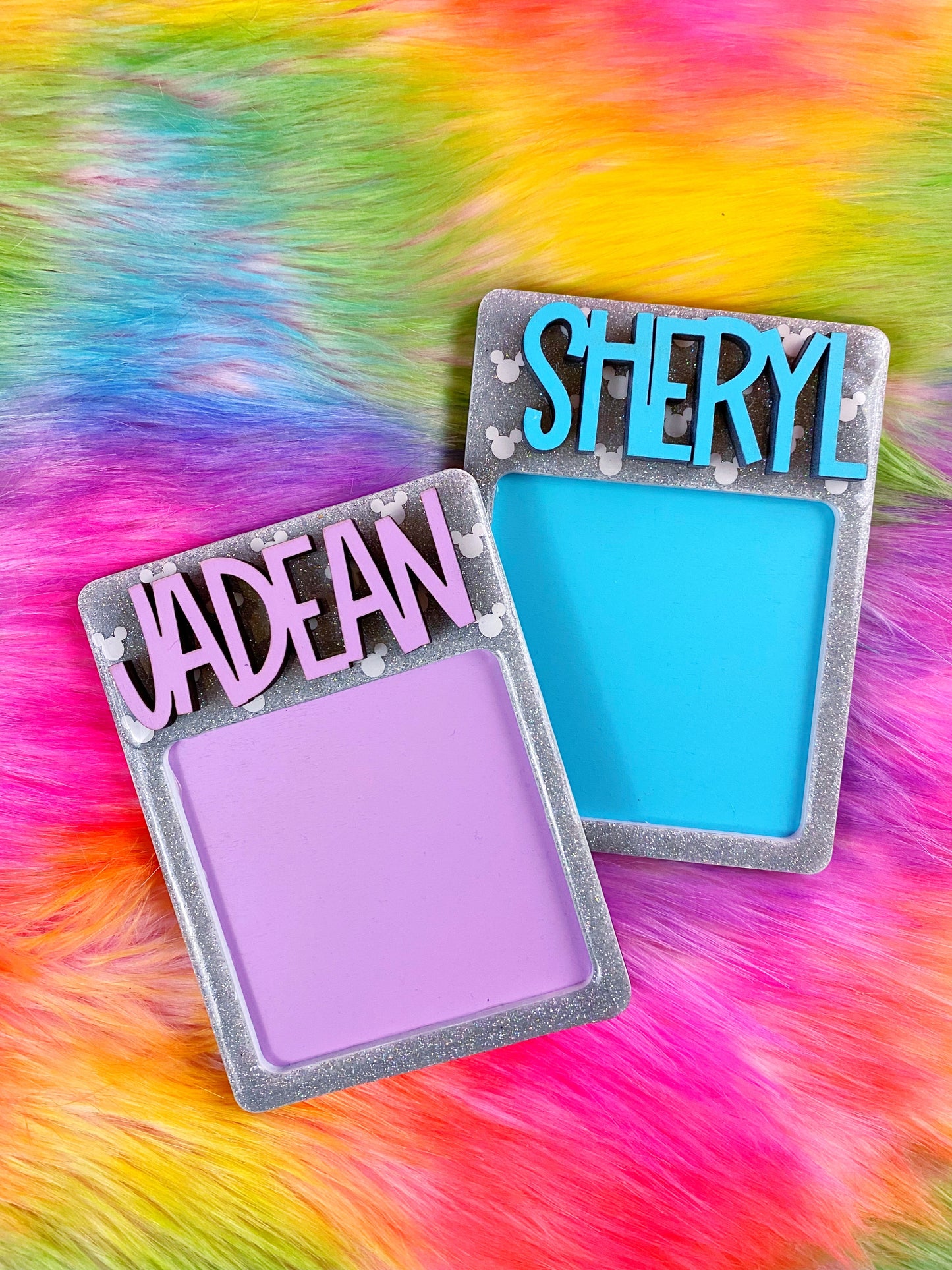 PREORDER Personalized Mini Notepad Holder /// Mouse Dots