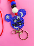 Sorcerer Mouse // Personalized Mouse Lanyards