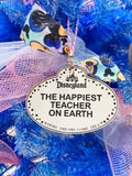 Happiest/Magical Teacher // Christmas Ornament
