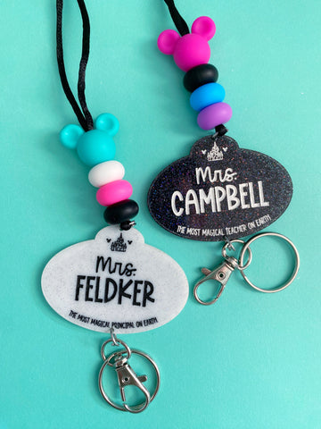 Personalized Magic Badge Lanyards