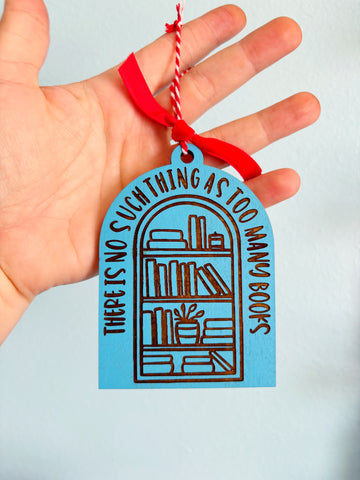 Books // Christmas Ornaments