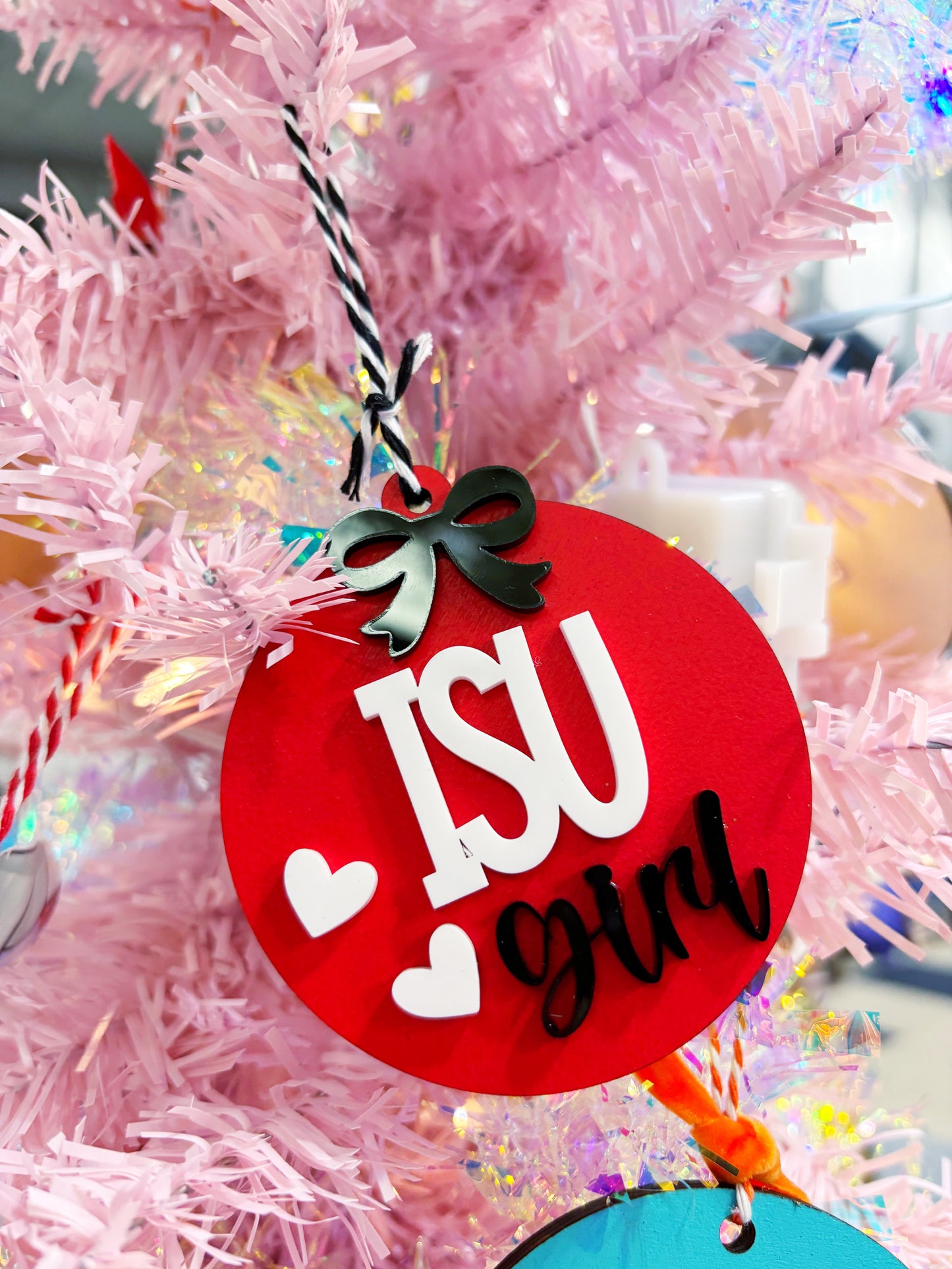 Team Girl // Christmas Ornament