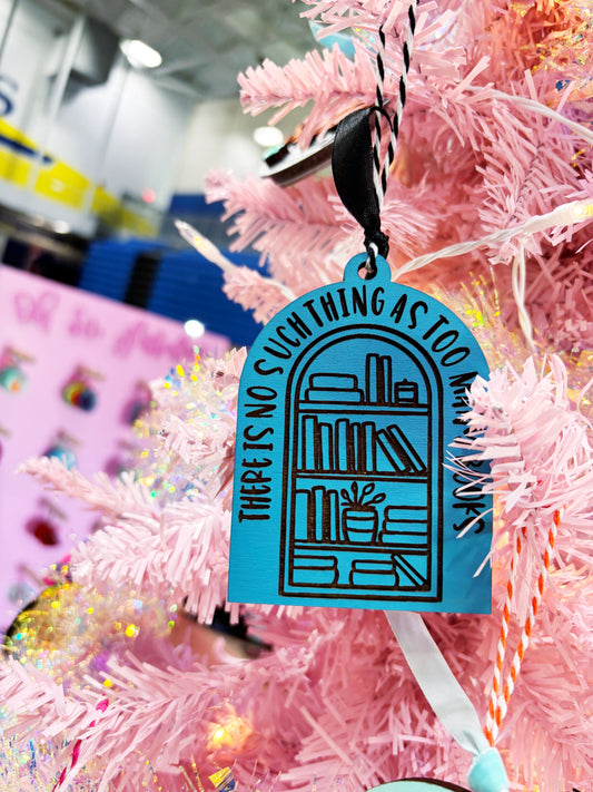 Books // Christmas Ornaments