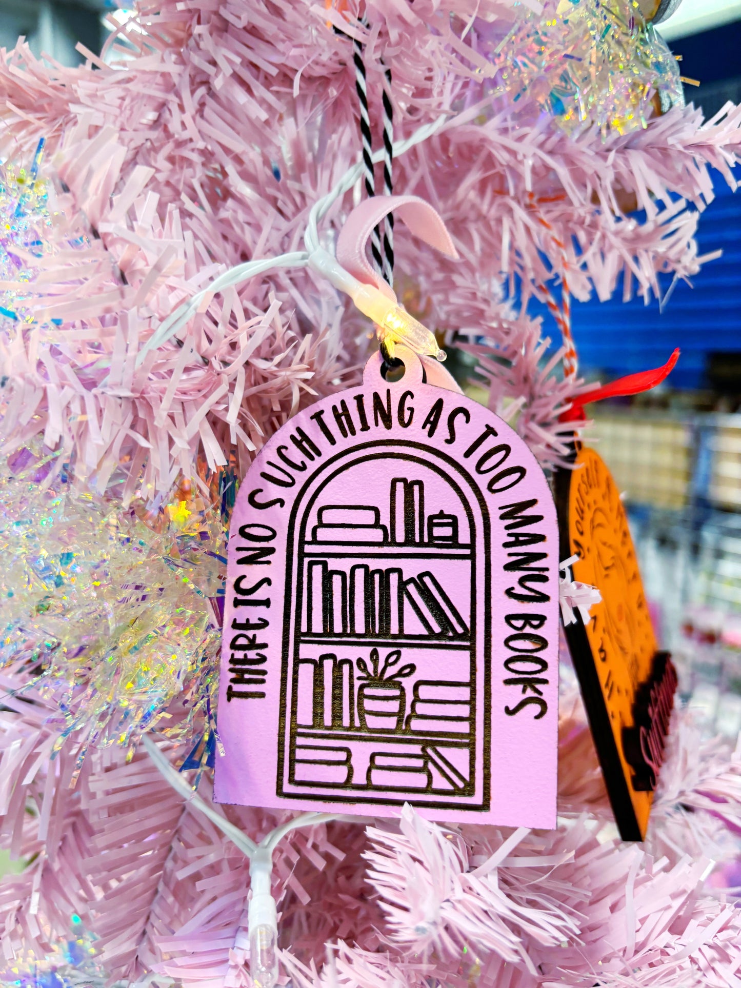 Books // Christmas Ornaments