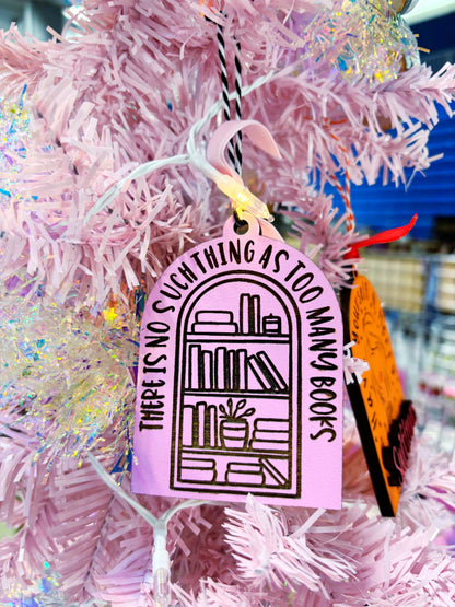 Books // Christmas Ornaments