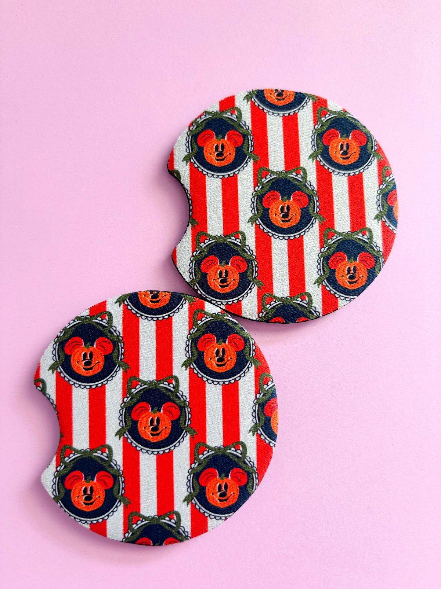 Pumpkins \\ Car Coasters