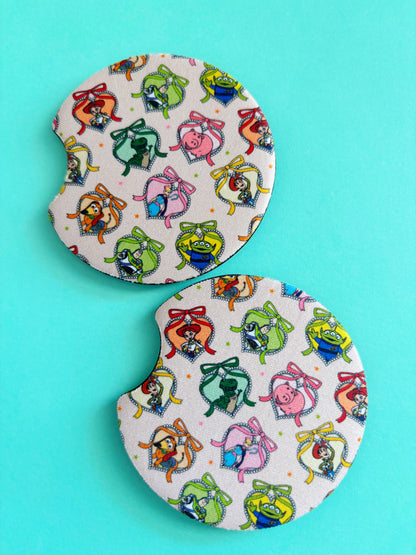 Toy Besties \\ Car Coasters