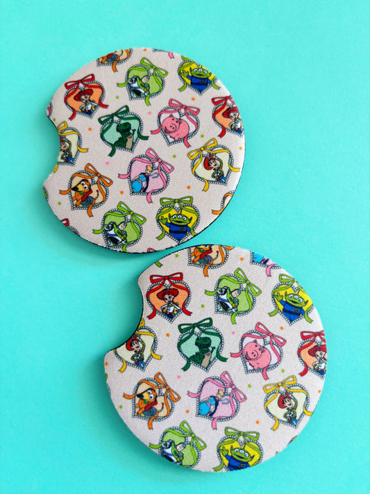 Toy Besties \\ Car Coasters