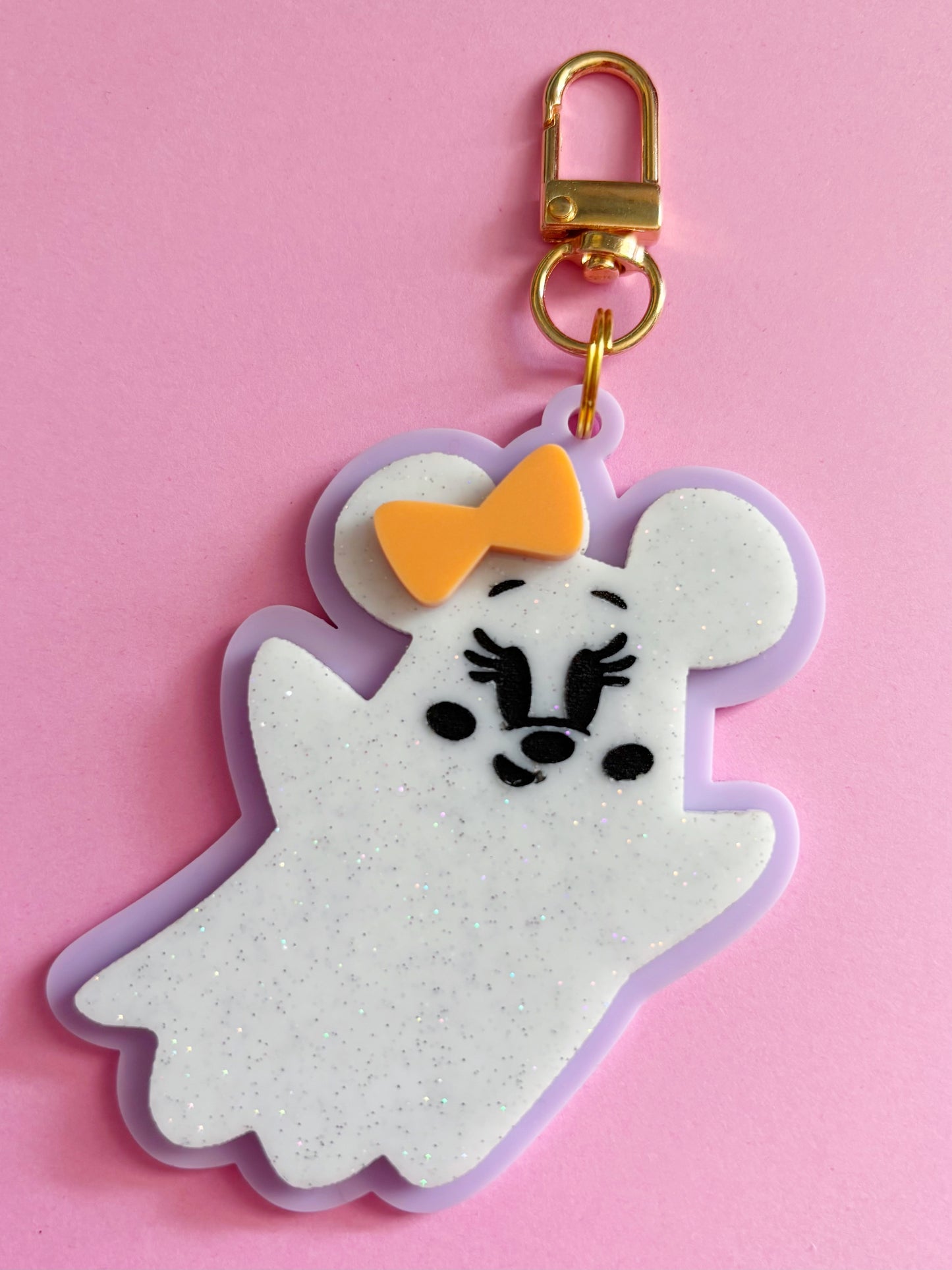 Pastel Ghosts // Key Chain // Bag Charm