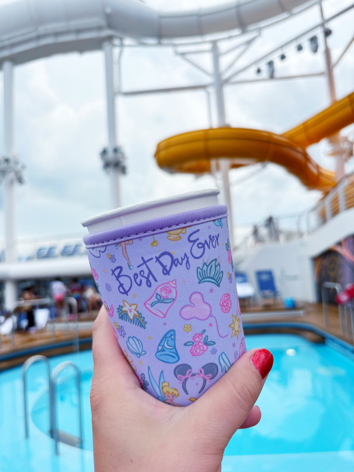 Best Day Ever /// Cup Drink Sleeve